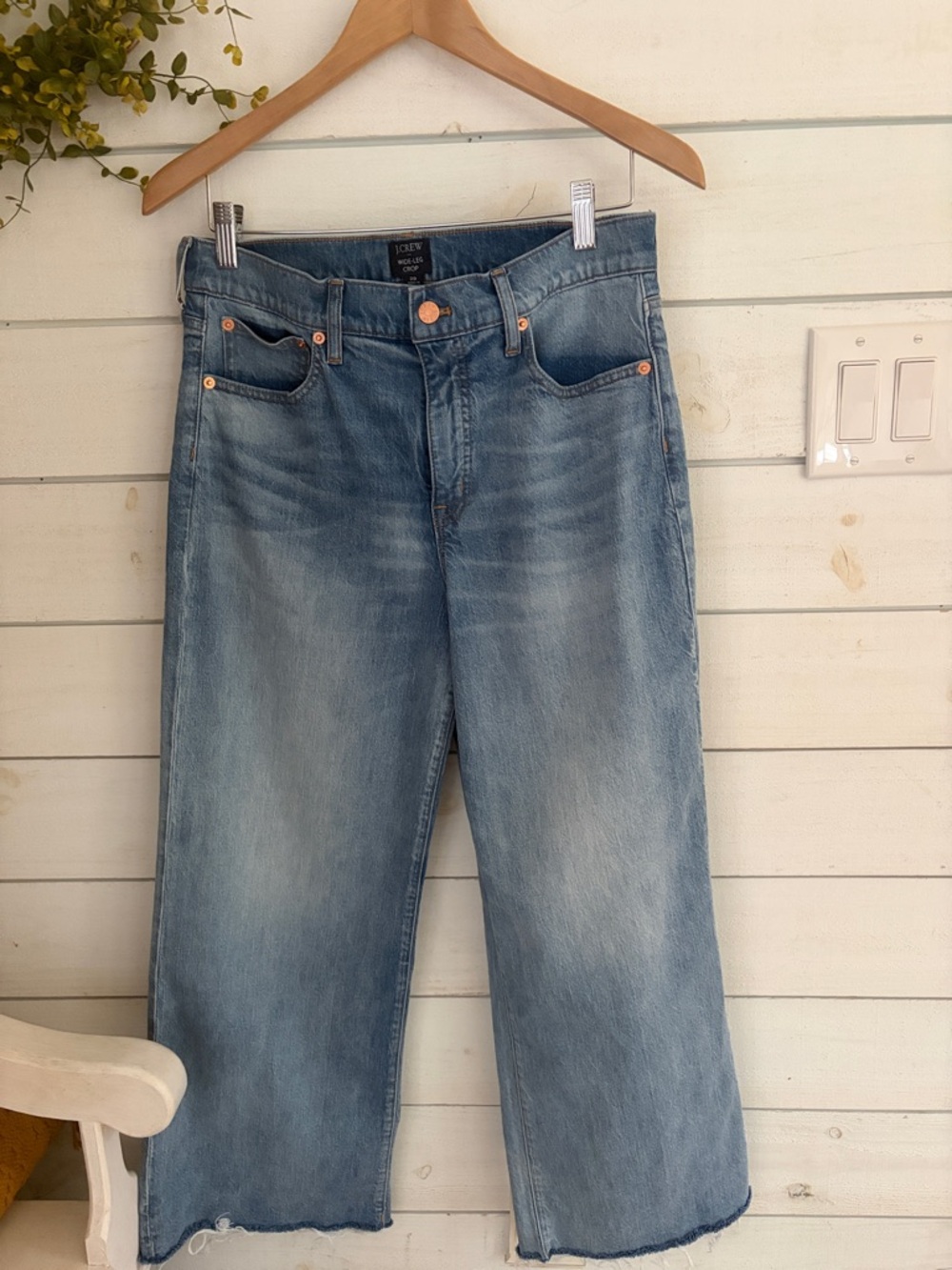 J. Crew Light Blue Cropped Ankle Jeans